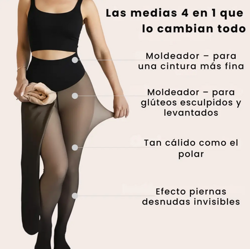 Magic Sculpt - Leotardos polares premium 4 en 1