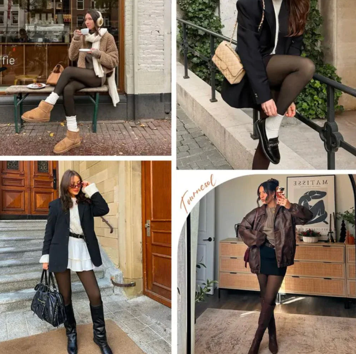 Magic Sculpt - Leotardos polares premium 4 en 1